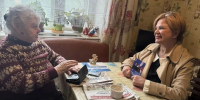 Надежда Виноградова посетила ветеранов в Доме социального обслуживания в Архангельске - Единая Россия