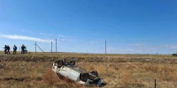 «Гранта» слетела с дороги и перевернулась в Ремонтненском районе - DonDay-Volgodonsk.Ru