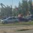 Два ДТП подряд произошло на перекрестке с круговым движением на Запсковье - Pln-Pskov.Ru