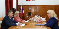 Фёдор Щукин и Жанна Алексеева обсудили сохранение языков и развитие культуры в Дагестане - Дагестанская правда