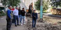 Депутат облдумы от «Единой России» провел мониторинг работ по благоустройству дворов в Левобережном районе Воронежа - Единая Россия