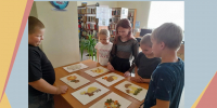 Мастер-класс «Крупинка за крупинкой: волшебство творчества» - Детская библиотека имени В.М. Величкиной