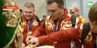 Татарстан встретил чемпионов Игр кочевников с пятью золотыми медалями - ТРК Татарстан-Новый век
