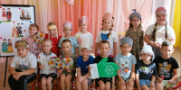 В МБДОУ‑д/с № 27 «Чебурашка» педагогами была организована досуговая деятельность для старших дошкольников «Язык народов — язык дружбы».. - Администрация г. Клинцы