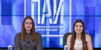 Юлия Колесова и Кристина Елецкая. Фото: Екатерина Иванова / ПАИ - InformPskov.Ru