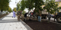 Благоустройство аллеи на улице Мира завершится до конца сентября - Региональное Агентство Новостей