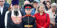 Настоятель храма Георгия Победоносца при Тверском суворовском училище принял участие в посвящении в суворовцы - Тверская епархия