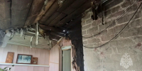 В Дракине горел жилой дом - Info-Rm.Com