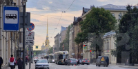 BMW влетел в трамвай в центре Петербурга - Комсомольская правда