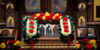 В день памяти преподобного Пимена Великого, преподобных священномучеников Кукши и Пимена постника, Печерских, митрополит Орловский и Болховский Тихон возглавил Божественную литургию и престольные торжества в мужском монастыре во имя святого Кукши. 9 сентября 2026 года, Мценский район - Орловская и Ливенская епархия