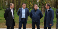 Губернатор Александр Цыбульский с рабочим визитом побывал в Коряжме. - Город Коряжма