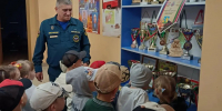 Экскурсия воспитанников детского сада в пожарную часть г.Болгар - Спасский район