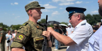 Более 100 студентов военного учебного центра при Северо-Кавказском федеральном университете приняли Военную присягу! - Пятигорский институт (филиал) СКФУ