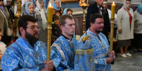Всенощное бдение в храме Елецкой иконы Божией Матери - Елецкая епархия