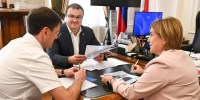 Виталий Хоценко провел серию рабочих встреч с главами Тарского и Полтавского районов - Gazeta-Avangard.Ru