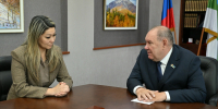 Александр Макаренко обсудил с Мариной Ким вопросы защиты пенсионных прав северян - ИА Комиинформ