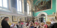 Состоялась встреча благочинного Алексеевского округа с учащимися 2-го класса МБОУ «СОШ № 7» города Алексеевка - Валуйская епархия