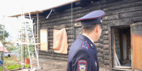 В Улан-Удэ полицейский спас из огня пенсионерку с собакой - ИА Байкал-Daily