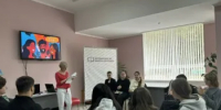 В Центральной областной библиотеке для молодёжи студенты ООМК приняли участие в мероприятии - ООМК