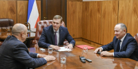Глава Хакасии познакомился с новым руководителем Россельхознадзора в регионе - Республиканская телевизионная сеть
