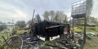 Пожилой мужчина погиб при пожаре в бане в Нижегородской области - фото 1 - vGorodeN.Ru