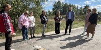 9 сентября заместитель Главы Павлово-Посадского городского округа Александр Кулаков встретился с жителями деревни Алферово - Павлово-Посадский район