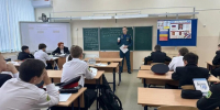 В Видновской школе №11 прошли открытые уроки по пожарной безопасности - СМИ Видное