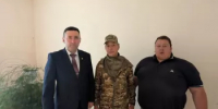 В Администрации района прошла встреча с участником СВО - Балтачевский район