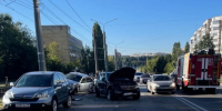 В Липецке в массовом ДТП пострадали два человека - Комсомольская Правда