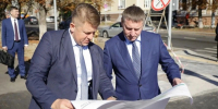 Александр Шуваев проверил ход дорожного ремонта в Белгороде - Сетевое издание Знамя 31