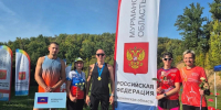 Спортсменка из Кольского округа на всероссийских соревнованиях по северной ходьбе - Кольский район