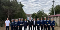 Арсен Шерифов встретился с «Молодой Гвардией» Кадетской морской школы-интерната - Сетевое издание Каспий-Медиа