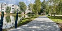 В Светлом работы по благоустройству территории вокруг водоёма на ул. Парковой продолжаются - Единая Россия