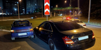 На кольце Раздольной ВАЗ протаранил Mercedes-Benz - РИА 57