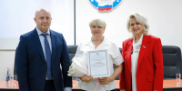 Депутат Госдумы Алла Салаева поздравила коллектив федеральной налоговой службы по Чувашии с 36-летием ведомства - Единая Россия