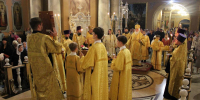 Высокопреосвященнейший Арсений, митрополит Липецкий и Задонский, совершил всенощное бдение в кафедральном соборе Рождества Христова г. Липецка - Липецкая Епархия
