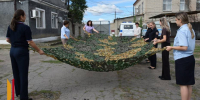 Петропавловские полицейские стали плести масксети для участников СВО - РИА Воронеж