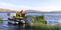 В Башкирии скосили водную растительность на озере Яктыкуль - Башинформ