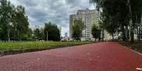По наказам избирателей в Йошкар-Оле обновили площадки школ и детских садов - Марийская правда