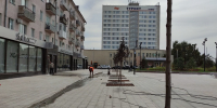 Виталий Хоценко: На завершающем этапе работы по благоустройству пляжа «Центральный-2» и площади Бухгольца - Правительство Омской области