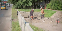 На Спартаковской улице в Брянске делают ливневку - Брянская улица