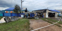 В деревне Савалеево Заинского района сгорел жилой дом — огонь начался с бани - Заинск-информ