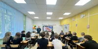 Сотрудники МЧС России и ВДПО провели совместный «Урок безопасности» - МЧС