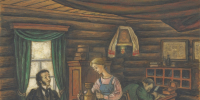 Игорь Шаймарданов. Из иллюстраций к повести «Станционный смотритель». Из фондов «Михайловского» - InformPskov.Ru