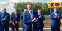 В Тюлячинском районе торжественно открыли автодорогу «Обход с. Тюлячи» - Министерство транспорта