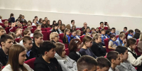 10.09.2026 | Из школы — к звездам! Герой России Валерий Токарев провел открытый урок для школьников Верхневолжья - Главное управление по архивному делу