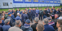 Рустам Минниханов и Марат Зяббаров  встретились с аграриями Тюлячинского и Тукаевского районов - Минсельхоз