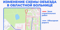 Изменение схемы объезда в областной больнице - Городская управа