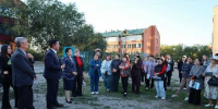 Руководство Кызыла встретилось с жителями микрорайона Энергетиков в Ближнем Каа-Хеме. - Администрация г. Кызыл