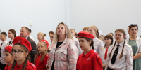 В барнаульской школе дан старт образовательному проекту «Города-герои» на новый учебный год - Администрация г. Барнаул